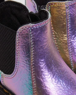 Outlet Peuter 2976 Regenboog Gekreukte Leren Chelsea Laarzen UNISEX Sale Voor Kinderen|Laarzen
