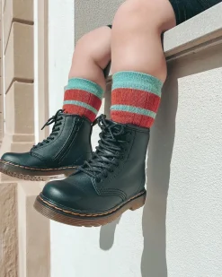 Outlet Peuter 1460 Softy T Leren Veterlaarzen KIDS Meisjes Schoolschoenen|Jongens Schoolschoenen