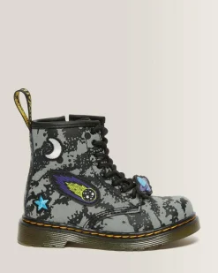 New Peuter 1460 Space Hydro Leren Veterlaarzen UNISEX Sale Voor Kinderen|Laarzen