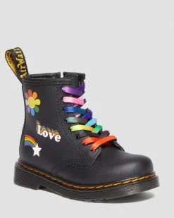 Best Peuter 1460 Voor Pride Leren Veterlaarzen KIDS Sale Voor Kinderen|Meisjes Schoolschoenen