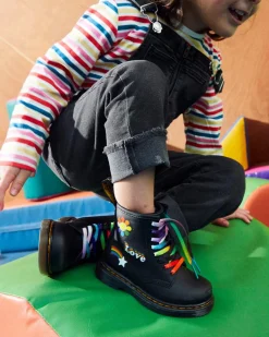 Best Peuter 1460 Voor Pride Leren Veterlaarzen KIDS Sale Voor Kinderen|Meisjes Schoolschoenen