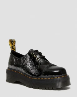 Store 1461 Quad Lakleren Platform Schoenen GIFTS Dames Sale|Platform Schoenen