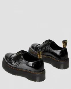 Store 1461 Quad Lakleren Platform Schoenen GIFTS Dames Sale|Platform Schoenen