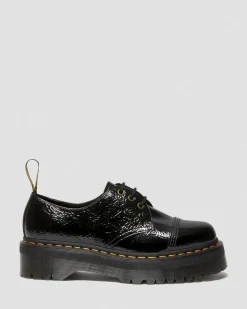 Store 1461 Quad Lakleren Platform Schoenen GIFTS Dames Sale|Platform Schoenen