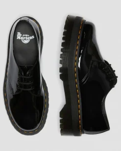 Best Sale 1461 Quad Lakleren Platform Schoenen WOMENS Veterschoenen|Schoenen