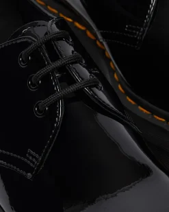 Best Sale 1461 Quad Lakleren Platform Schoenen WOMENS Veterschoenen|Schoenen