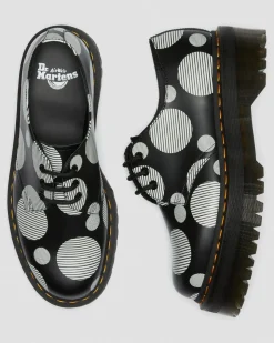 Cheap 1461 Quad Polka Dot Smooth Leren Platform Schoenen WOMENS Platform Schoenen|Schoenen