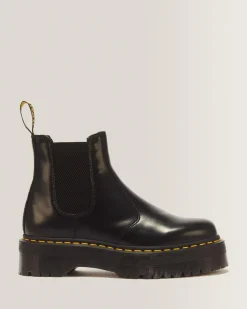 Discount 2976 Quad Smooth Leren Platform Chelsea Boots TRENDING-STYLES-UK Platform Laarzen|Chelsea Boots