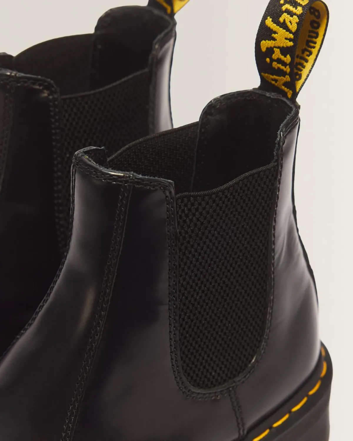 Discount 2976 Quad Smooth Leren Platform Chelsea Boots TRENDING-STYLES-UK Platform Laarzen|Chelsea Boots