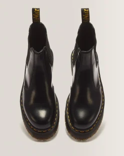 Discount 2976 Quad Smooth Leren Platform Chelsea Boots TRENDING-STYLES-UK Platform Laarzen|Chelsea Boots