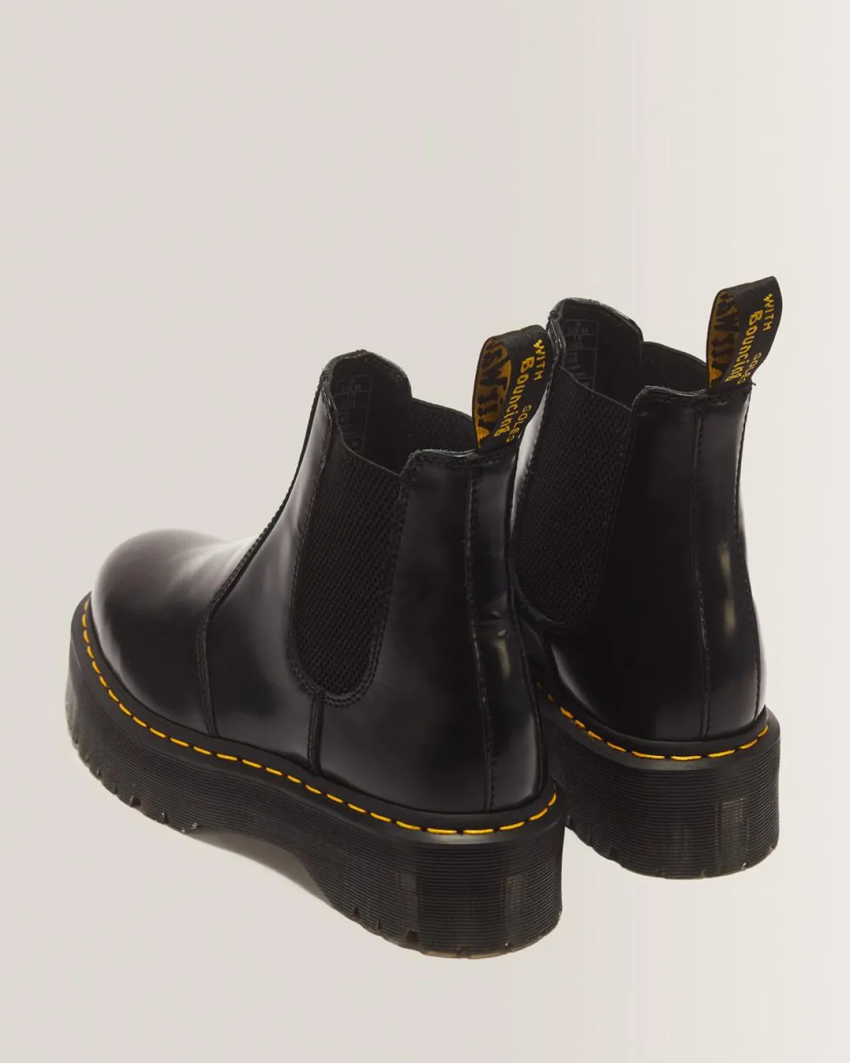 Discount 2976 Quad Smooth Leren Platform Chelsea Boots TRENDING-STYLES-UK Platform Laarzen|Chelsea Boots