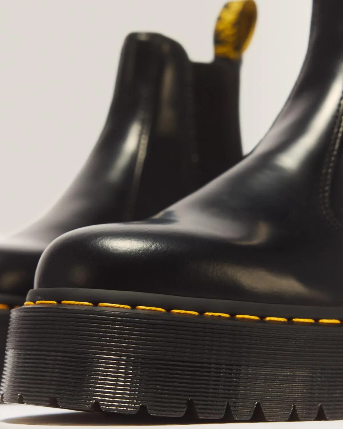 Discount 2976 Quad Smooth Leren Platform Chelsea Boots TRENDING-STYLES-UK Platform Laarzen|Chelsea Boots