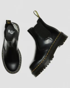 Discount 2976 Quad Smooth Leren Platform Chelsea Boots TRENDING-STYLES-UK Platform Laarzen|Chelsea Boots
