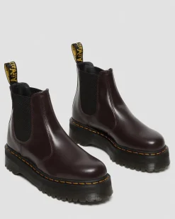 Cheap 2976 Quad Smooth Leren Platform Chelsea Boots TRENDING-STYLES-UK Platform Laarzen|Chelsea Boots