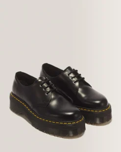 Shop 1461 Quad Smooth Leren Platform Schoenen WOMENS Trending Stijlen|Veterschoenen