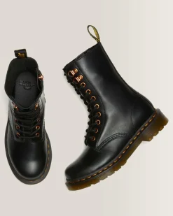 Fashion 1490 Rosé Goud Hoge Leren Laarzen GIFTS Hoge Laarzen|Laarzen