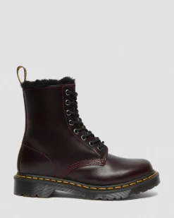 Best 1460 Serena Imitatiebont Gevoerde Laarzen UNISEX Veterlaarzen|Enkellaarzen