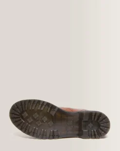 Discount 1460 Serena Imitatiebont Gevoerde Leren Veterlaarzen WOMENS Veterlaarzen|Enkellaarzen