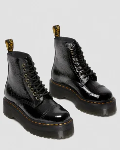 Best Sinclair Distressed Lakleren Platform Laarzen WOMENS Platform Laarzen