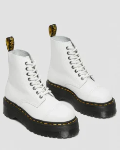 Sale Sinclair Gemalen Nappa Leren Platformlaarzen WOMENS Dames Sale|Veterlaarzen