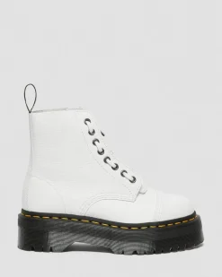 Sale Sinclair Gemalen Nappa Leren Platformlaarzen WOMENS Dames Sale|Veterlaarzen