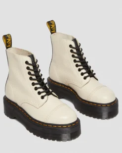 Cheap Sinclair Gemalen Nappa Leren Platformlaarzen WOMENS Veterlaarzen|Enkellaarzen