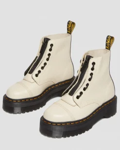 Cheap Sinclair Gemalen Nappa Leren Platformlaarzen WOMENS Veterlaarzen|Enkellaarzen
