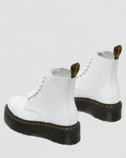 Flash Sale SINCLAIR LAKLEREN PLATFORM LAARZEN MET KROKODILLEN reliëf WOMENS Veterlaarzen|Platform Laarzen