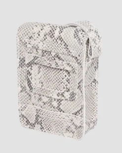 Fashion Slangenprint Leren Verticale Schoudertas ACCESSORIES Accessoires Sale|Tassen