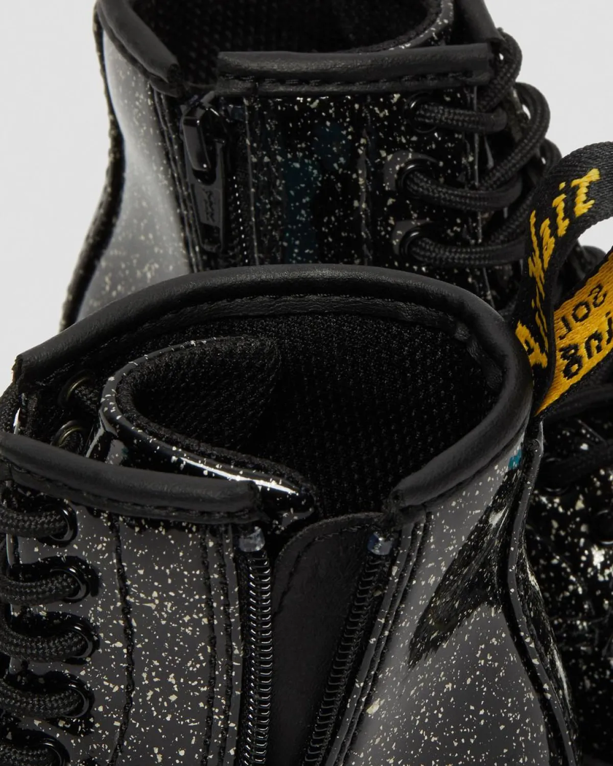 Shop Småbørn 1460 Glitter Patent Leather snørestøvler Sale Voor Kinderen