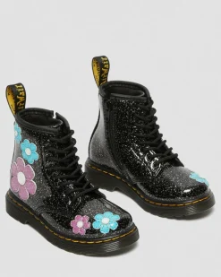 Shop Småbørn 1460 Glitter Patent Leather snørestøvler Sale Voor Kinderen
