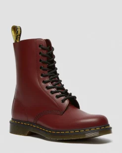 Online 1490 Smooth Leren Hoge Veterlaarzen WOMENS Originals|Winter Stijlen