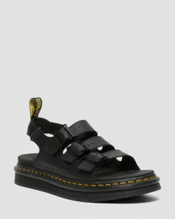 Shop Soloman Hydro Leren Sandalen met Band MENS Heren Sale|Slippers