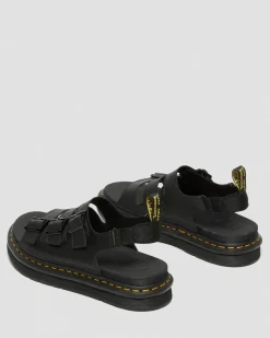 Shop Soloman Hydro Leren Sandalen met Band MENS Heren Sale|Slippers