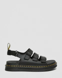 Shop Soloman Hydro Leren Sandalen met Band MENS Heren Sale|Slippers