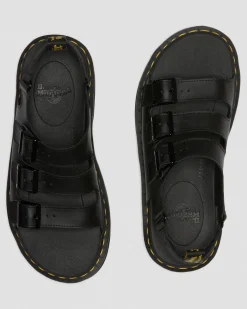 Shop Soloman Hydro Leren Sandalen met Band MENS Heren Sale|Slippers