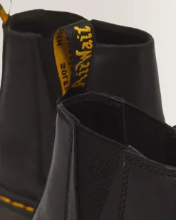 Hot Spence Leren Chelsea Boots met Uitlopende Hak WOMENS Hakken|Enkellaarzen
