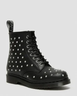 Hot 1460 Stud Wanama Leather Lace Up Boots UNISEX Enkellaarzen|Veterlaarzen