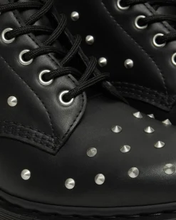 Hot 1460 Stud Wanama Leather Lace Up Boots UNISEX Enkellaarzen|Veterlaarzen