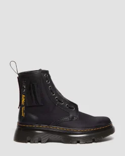 Hot TARIK ALPHA INDUSTRIES LEREN & NYLON LAARS UNISEX Nieuw Binnen|Trending Stijlen