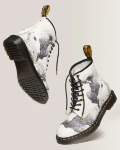 Flash Sale 1460 Tate Decalcomania Leren Laarzen UNISEX Enkellaarzen|Veterlaarzen