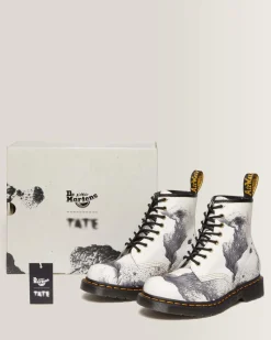 Flash Sale 1460 Tate Decalcomania Leren Laarzen UNISEX Enkellaarzen|Veterlaarzen