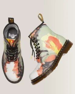 Store 1460 Tate Volcanic Flare Leren Laarzen UNISEX Enkellaarzen|Veterlaarzen