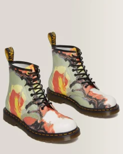 Store 1460 Tate Volcanic Flare Leren Laarzen UNISEX Enkellaarzen|Veterlaarzen