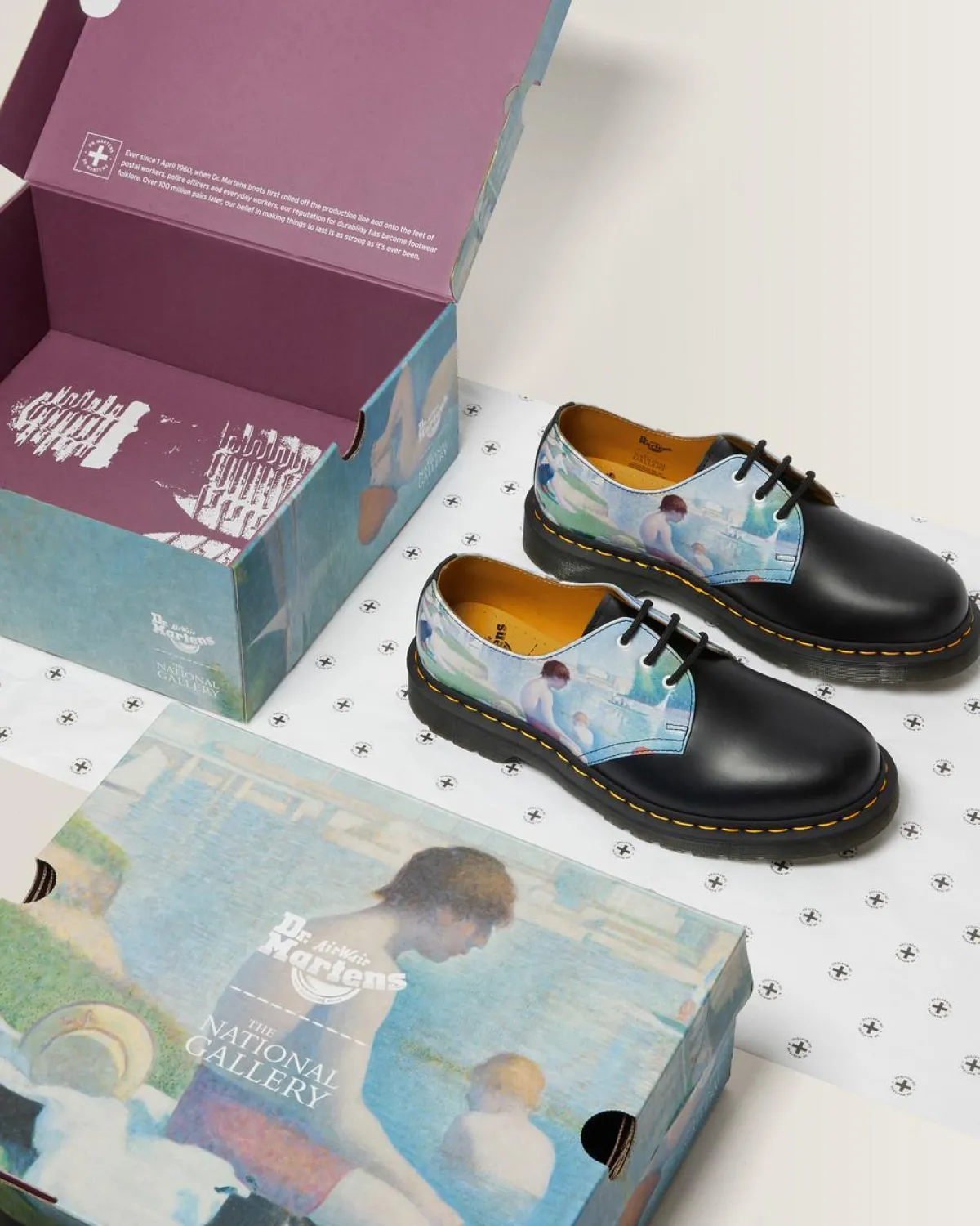 Clearance The National Gallery 1461 Bathers Schoenen UNISEX Veterschoenen|Schoenen