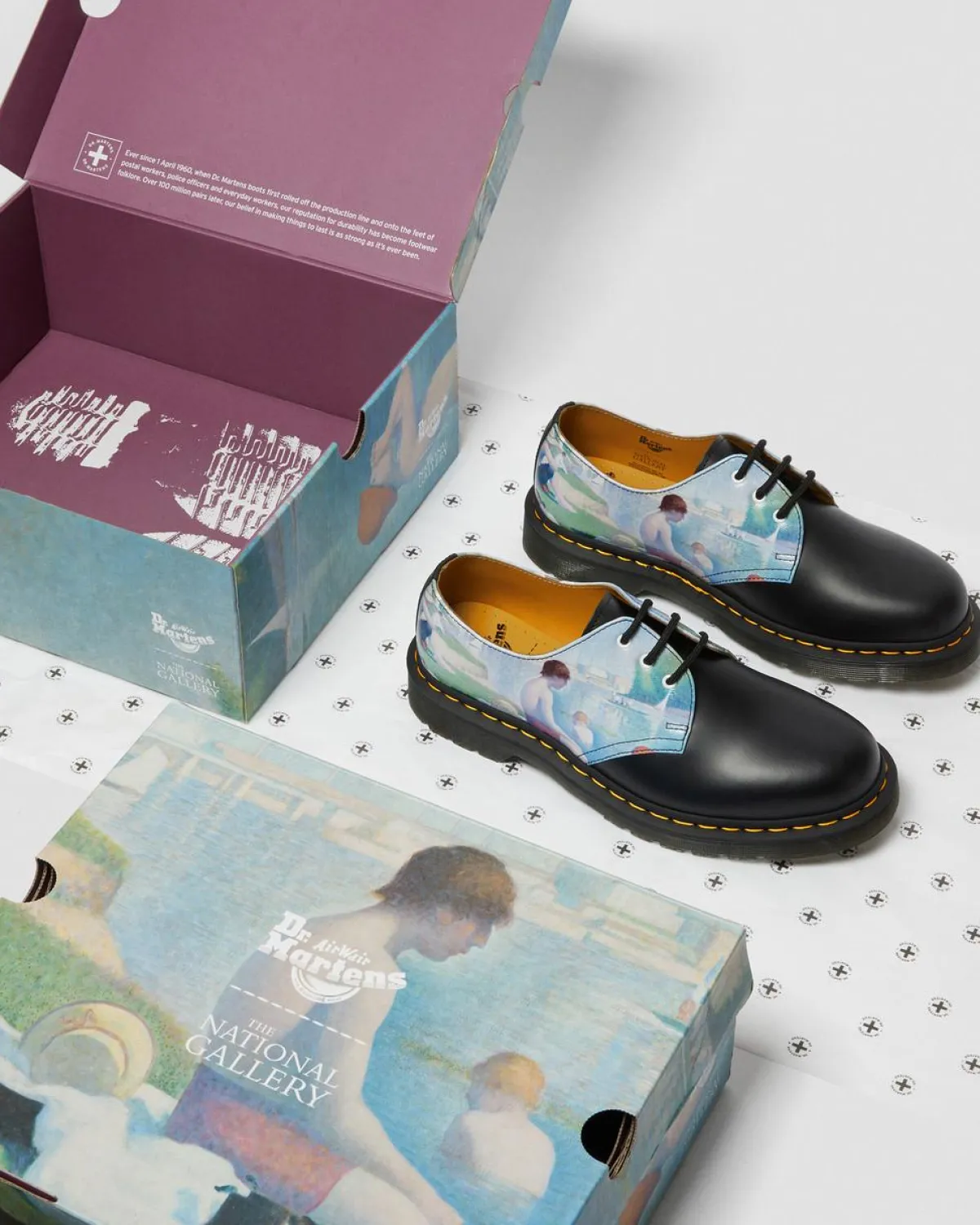 Clearance The National Gallery 1461 Bathers Schoenen UNISEX Veterschoenen|Schoenen