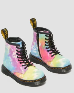 Online 1460 Tie Dye Leren Veterlaarzen voor Peuters KIDS Sale Voor Kinderen|Laarzen
