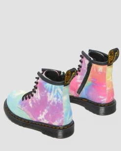 Online 1460 Tie Dye Leren Veterlaarzen voor Peuters KIDS Sale Voor Kinderen|Laarzen
