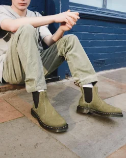 Sale 2976 Tumbled Nubuck Leren Chelsea Laarzen Nieuw Binnen|Enkellaarzen
