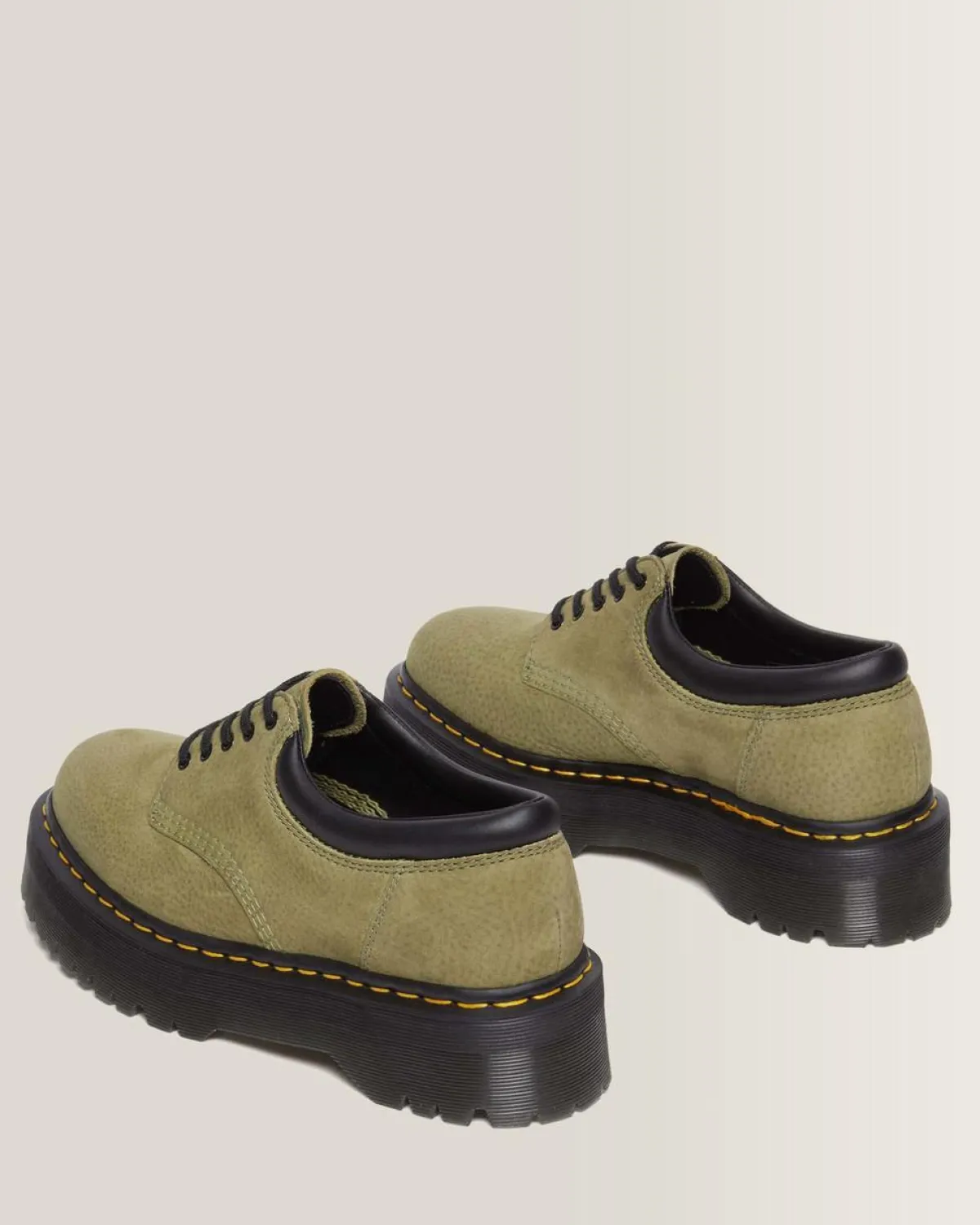 Cheap 8053 Tumbled Nubuck Leren Platform Schoenen Nieuw Binnen|Trending Stijlen